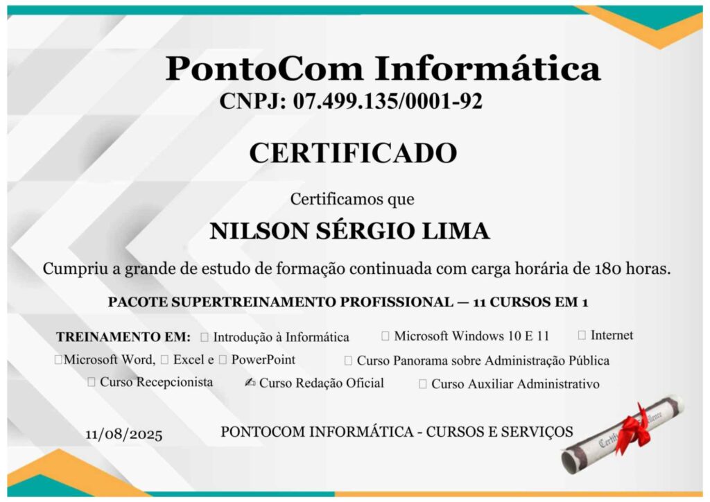 Modelo certificado